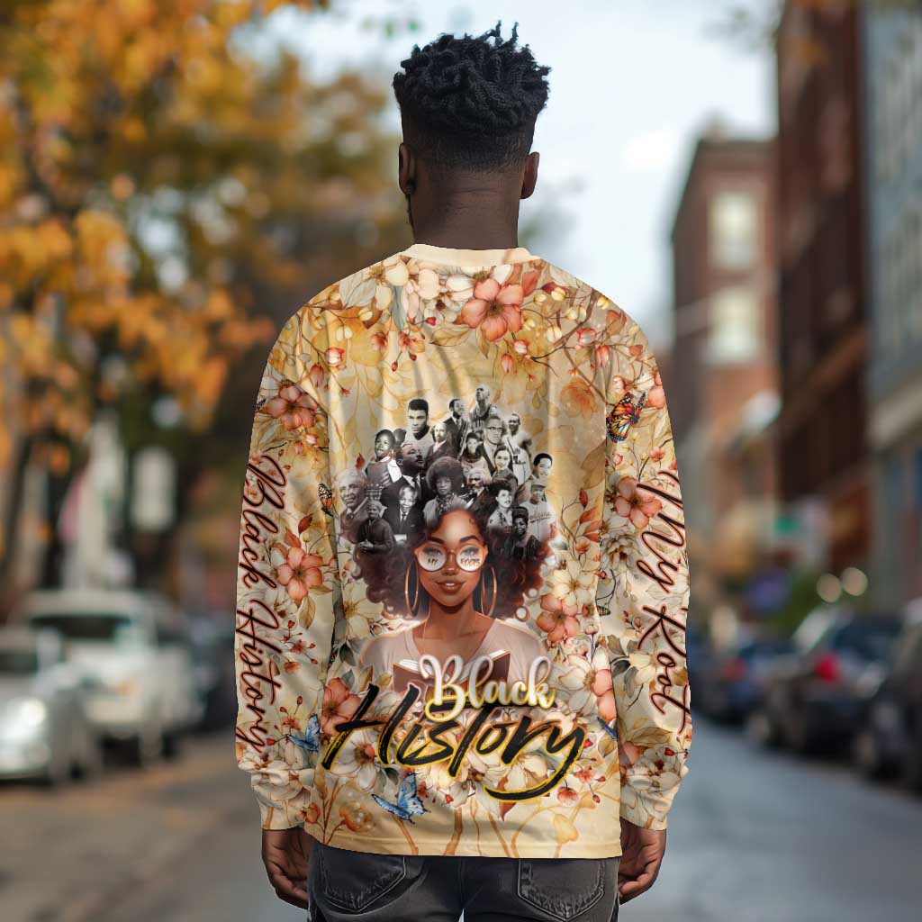 African Women Black History Long Sleeve Shirt Civil Rights Leaders My Roots