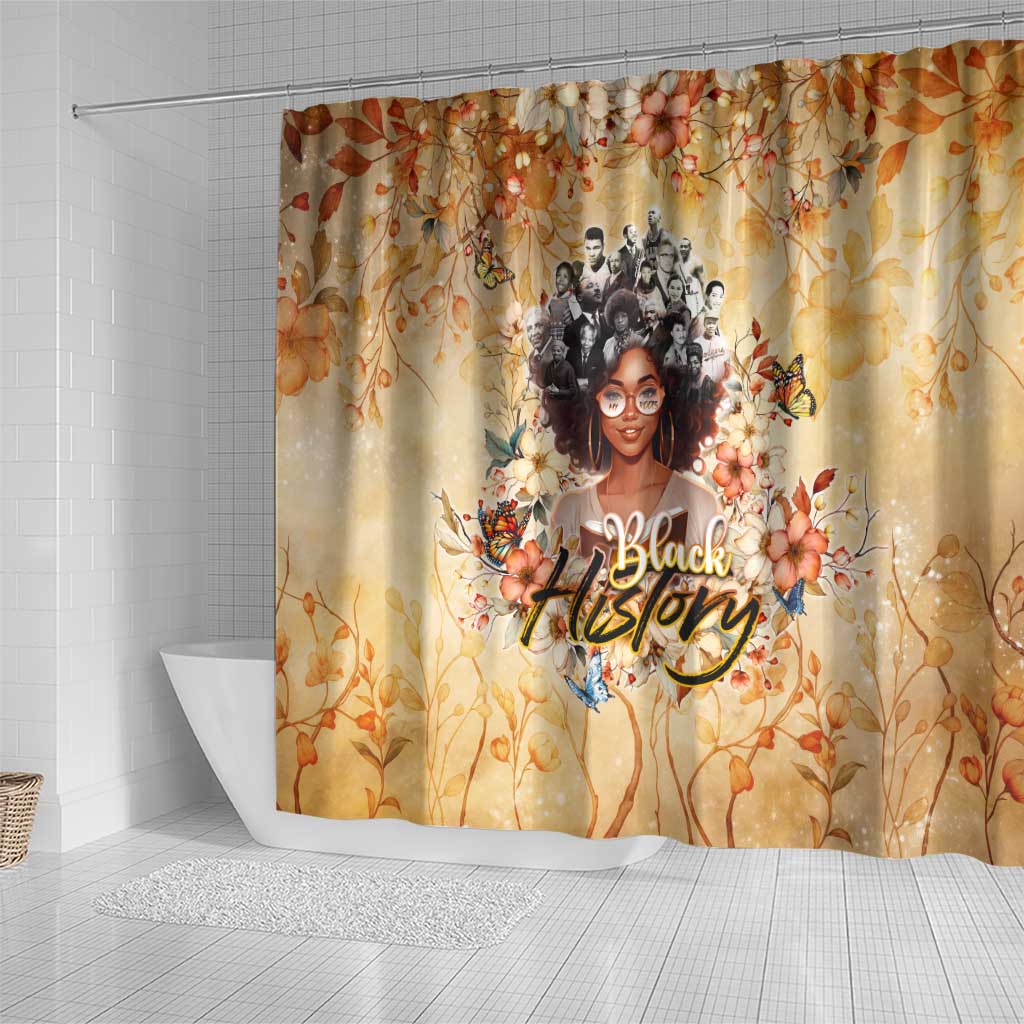 African Women Black History Shower Curtain Civil Rights Leaders My Roots