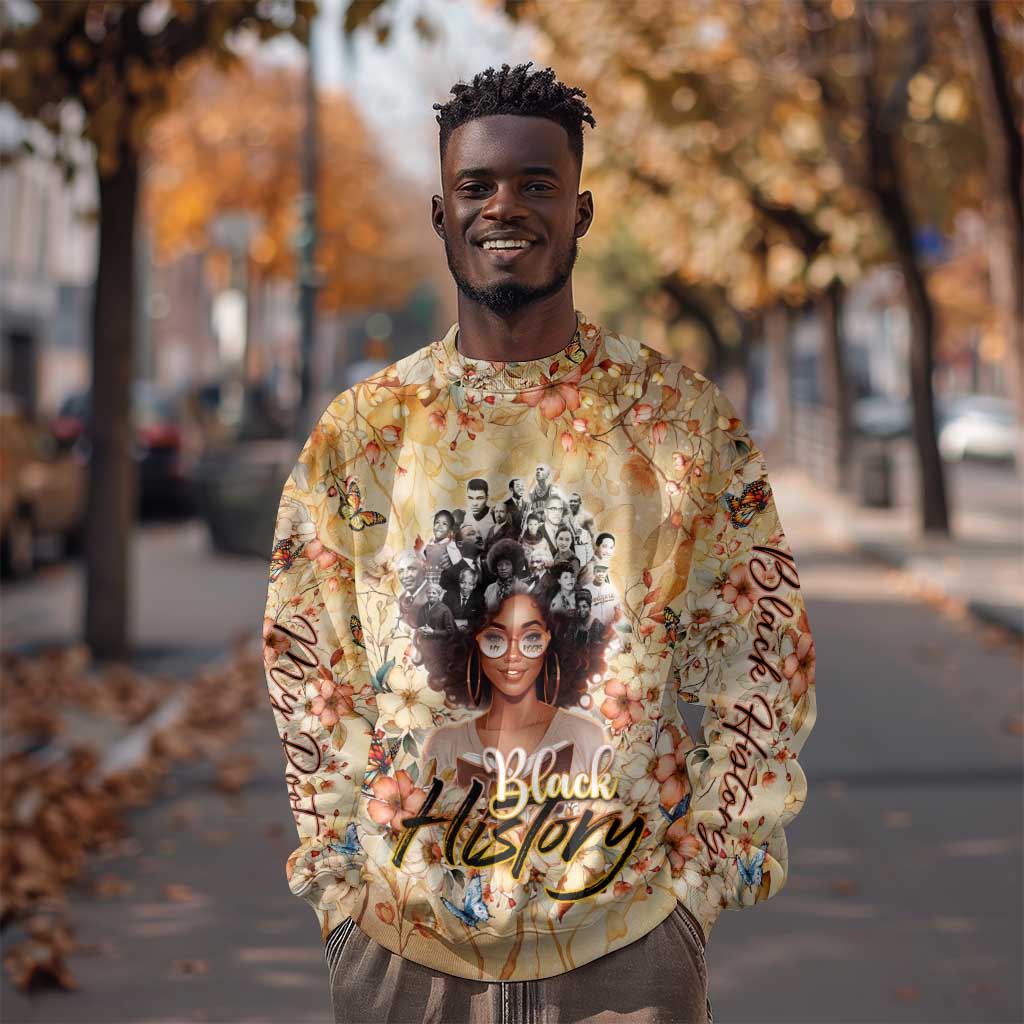 African Women Black History Sweatshirt Civil Rights Leaders My Roots