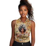 African Women Black History Women Sleeveless Polo Shirt Civil Rights Leaders My Roots