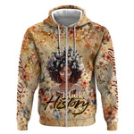 African Women Black History Zip Hoodie Civil Rights Leaders My Roots