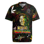 King Of Reggae Legend Bob Rugby Jersey Peace and Love