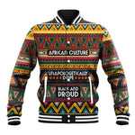 Colorful African Pattern Baseball Jacket DT02