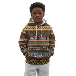 Colorful African Pattern Kid Hoodie