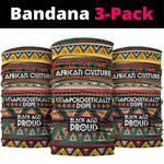 Colorful African Pattern Neck Gaiter DT02