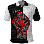 Personalized Civil Rights Movement Justice Fist Polo Shirt