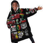 Civil Rights Movement KId Wearable Blanket Hoodie Poster Art Black Pride