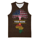 African Roots Design - Custom Personalized Basketball Jersey - African Pride