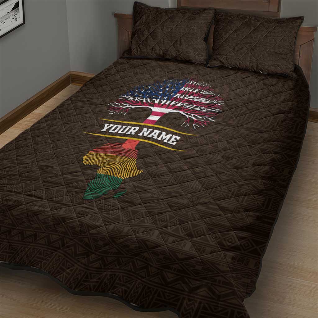 African Roots Design - Custom Personalized Quilt Bed Set