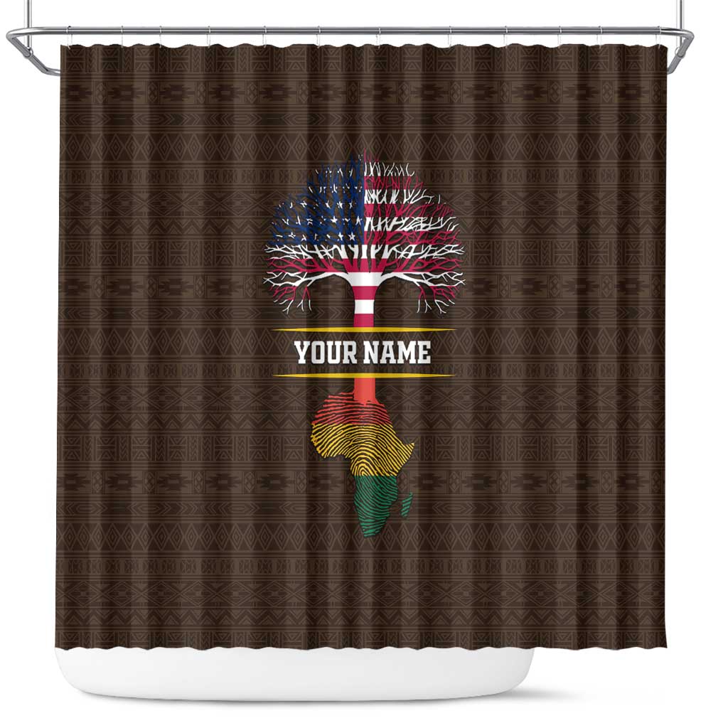 African Roots Design - Custom Personalized Shower Curtain