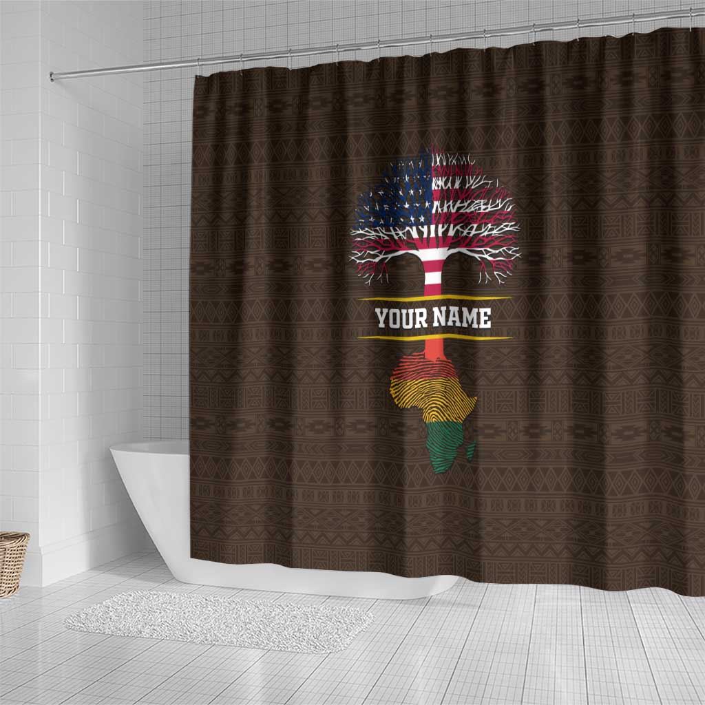 African Roots Design - Custom Personalized Shower Curtain