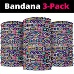 African Ndebele Pattern Neck Gaiter DT02