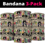 All My Heroes Have FBI Files Neck Gaiter Civil Rights Leaders - African Pride