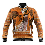 Personalized Beautiful Woman African Baseball Jacket DT02