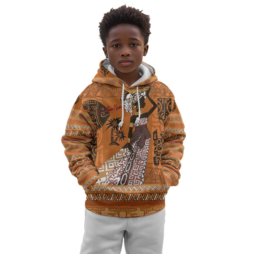 Personalized Beautiful Woman African Kid Hoodie