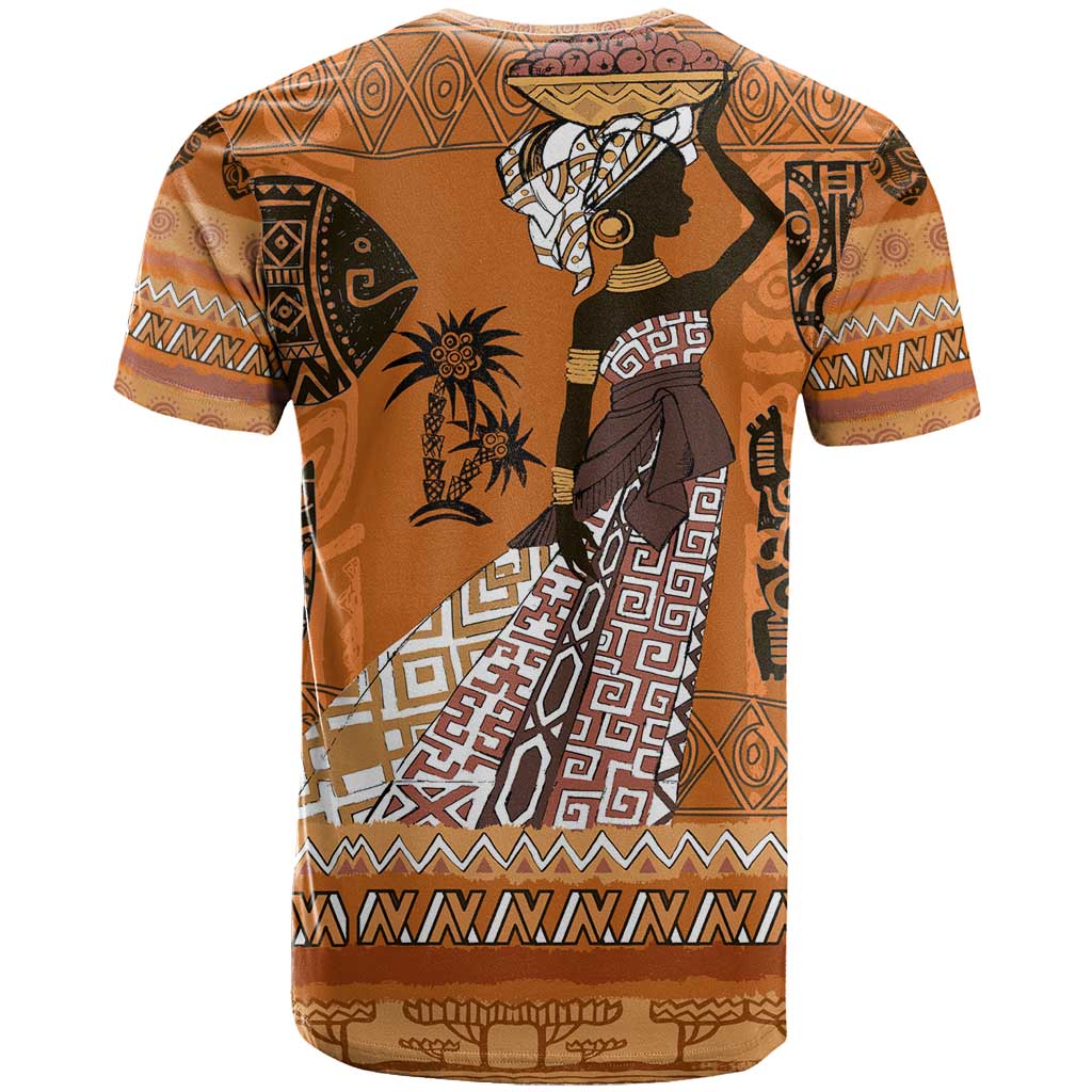 Personalized Beautiful Woman African T shirt