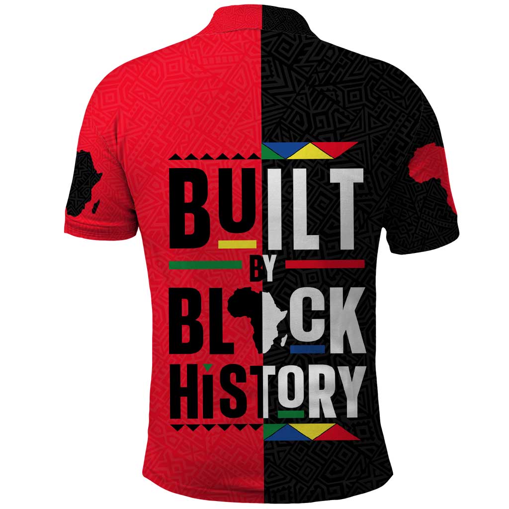 Built By Black History Polo Shirt