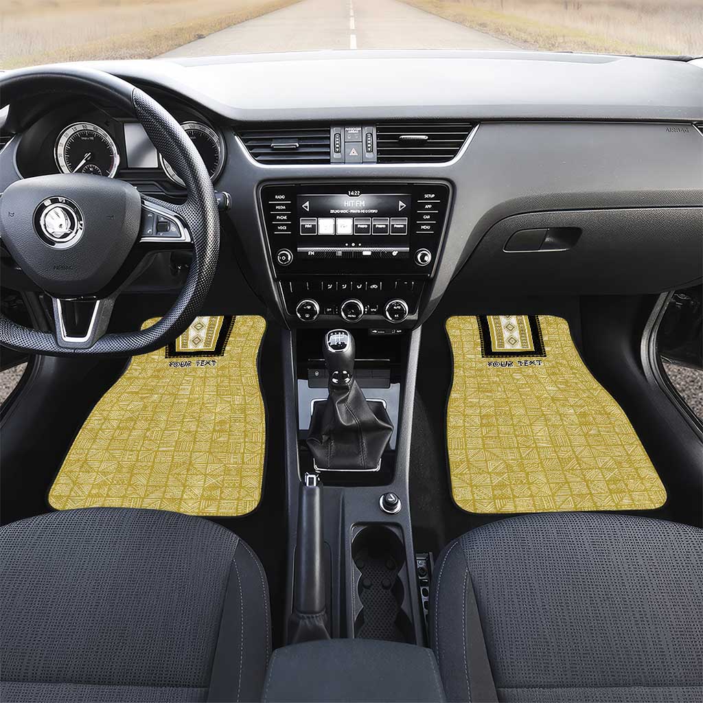 Personalized African Dashiki Car Mats - Mudcloth Style