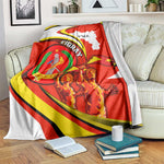 Ethiopia Tigray Blanket Revolution Emblem Freedom Fighters and Flag
