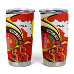 Ethiopia Tigray Tumbler Cup Revolution Emblem Freedom Fighters and Flag