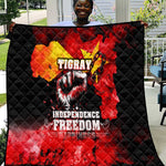 Tigrayans Independence Quilt I Stand with Tigray - Fist of Freedom