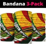 South Africa Freedom Day Mandela Neck Gaiter National Pride Protea Flower DT02