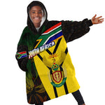 Coat Of Arms South Africa Kid Wearable Blanket Hoodie Protea Unity Heritage