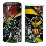 South Africa Fist of Freedom 4 in 1 Can Cooler Tumbler Never Give Up
