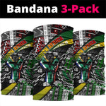 South Africa Fist of Freedom Neck Gaiter Never Give Up DT02