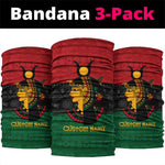 Personalized Queen of Egypt Neck Gaiter in Pan-African Colors DT02