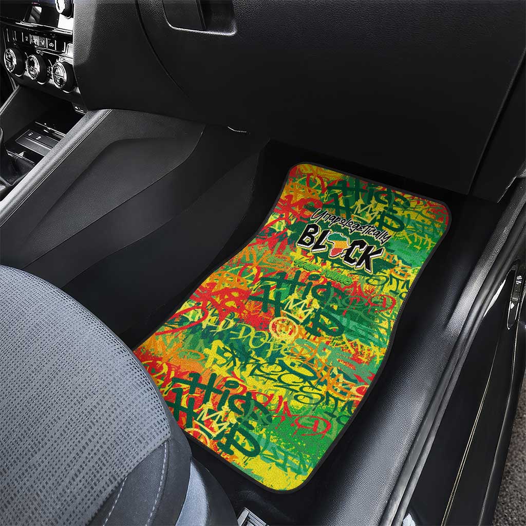 Personalized African Design Car Mats - Unapologetically Black