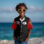 Red Tails Tuskegee Airmen Kid Hawaiian Shirt Black History Fighter Plane Patriotic Tribute - African Pride