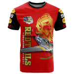 Tuskegee Red Tails Airmen T shirt African American WWII Fighter Pilot Legacy - African Pride