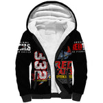 Red Tails Tuskegee Airmen Sherpa Hoodie 332nd Fighter Group WWII Legacy Tribute - African Pride