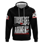 Wings of Honor Tuskegee Airmen Hoodie 332nd 477th Fighter Group Tribute - African Pride