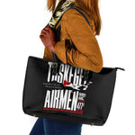Wings of Honor Tuskegee Airmen Leather Tote Bag 332nd 477th Fighter Group Tribute - African Pride