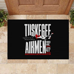 Wings of Honor Tuskegee Airmen Rubber Doormat 332nd 477th Fighter Group Tribute - African Pride