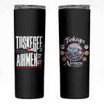 Wings of Honor Tuskegee Airmen Skinny Tumbler 332nd 477th Fighter Group Tribute - African Pride
