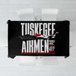 Wings of Honor Tuskegee Airmen Tablecloth 332nd 477th Fighter Group Tribute - African Pride