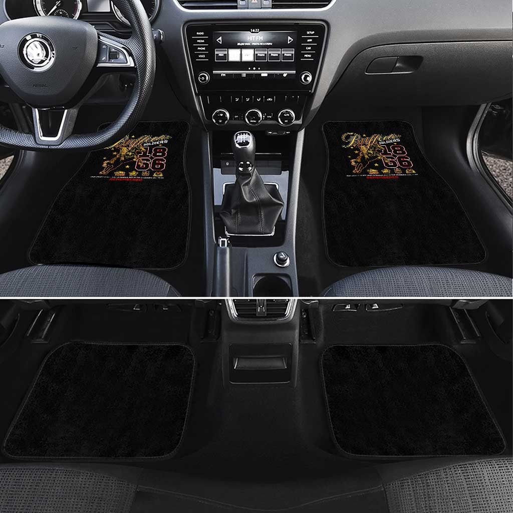 Buffalo Soldiers Car Mats 1866-1944 African American Black Heros Legacy - African Pride