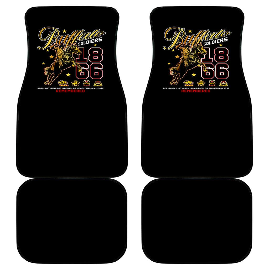 Buffalo Soldiers Car Mats 1866-1944 African American Black Heros Legacy - African Pride