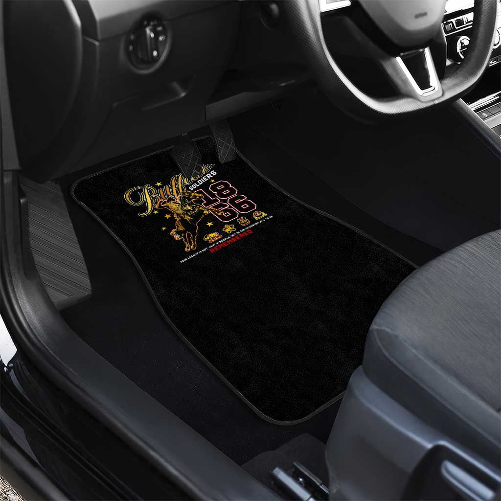 Buffalo Soldiers Car Mats 1866-1944 African American Black Heros Legacy - African Pride
