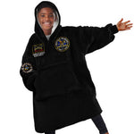 Buffalo Soldiers Kid Wearable Blanket Hoodie 1866-1944 African American Black Heros Legacy - African Pride