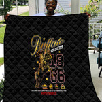 Buffalo Soldiers Quilt 1866-1944 African American Black Heros Legacy - African Pride