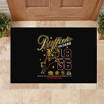 Buffalo Soldiers Rubber Doormat 1866-1944 African American Black Heros Legacy - African Pride