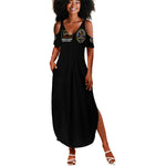 Buffalo Soldiers Summer Maxi Dress 1866-1944 African American Black Heros Legacy - African Pride