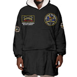 Buffalo Soldiers Wearable Blanket Hoodie 1866-1944 African American Black Heros Legacy - African Pride