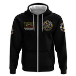 Buffalo Soldiers Zip Hoodie 1866-1944 African American Black Heros Legacy - African Pride