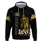 Strength Honor Legacy Buffalo Soldiers Hoodie African American Cavalry Tribute - African Pride