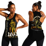 Strength Honor Legacy Buffalo Soldiers Women Racerback Tank African American Cavalry Tribute - African Pride